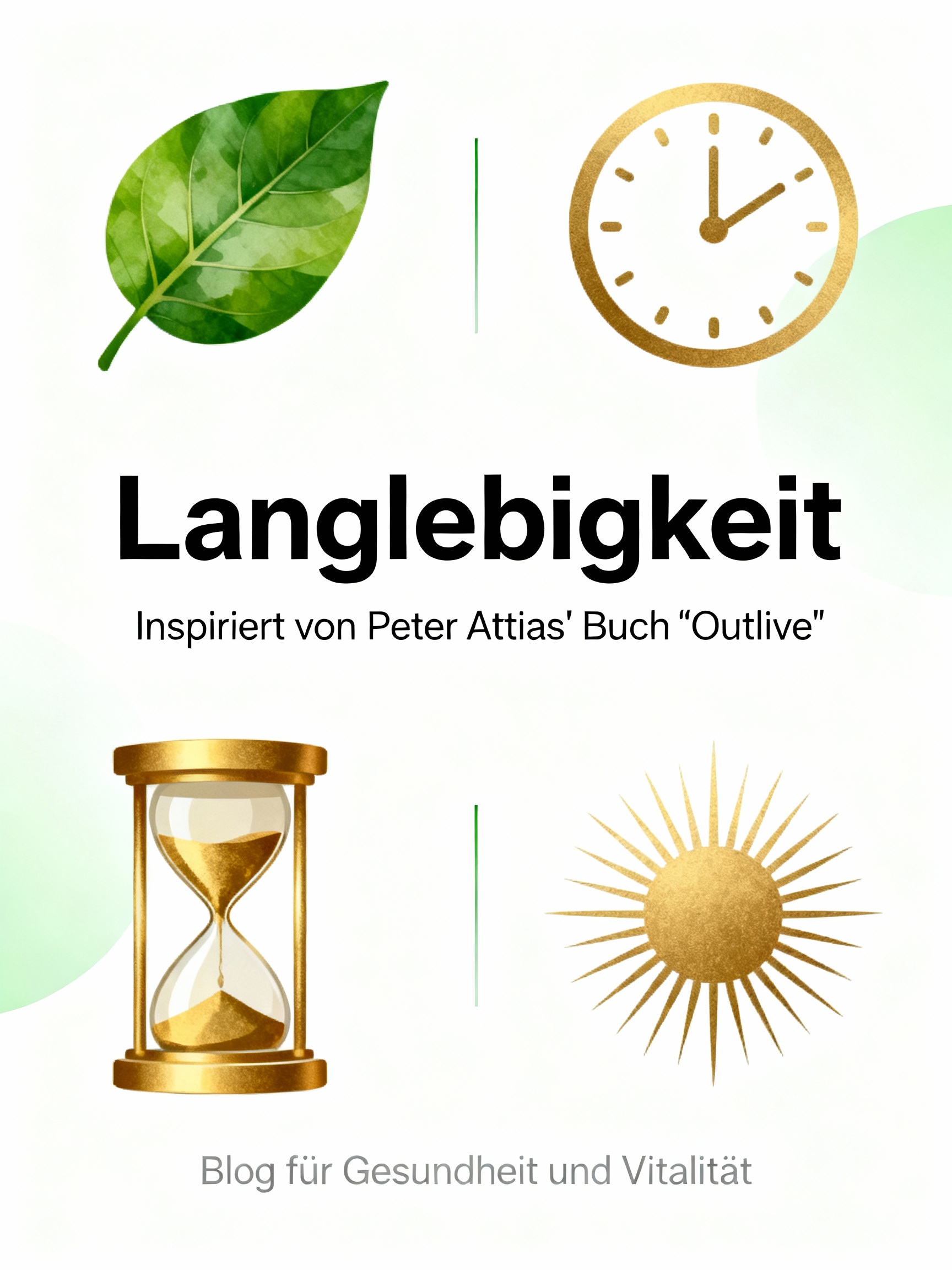 Longevity: Die Wissenschaft vom längeren, gesünderen Leben – inspiriert von „Outlive“ von Peter Attia